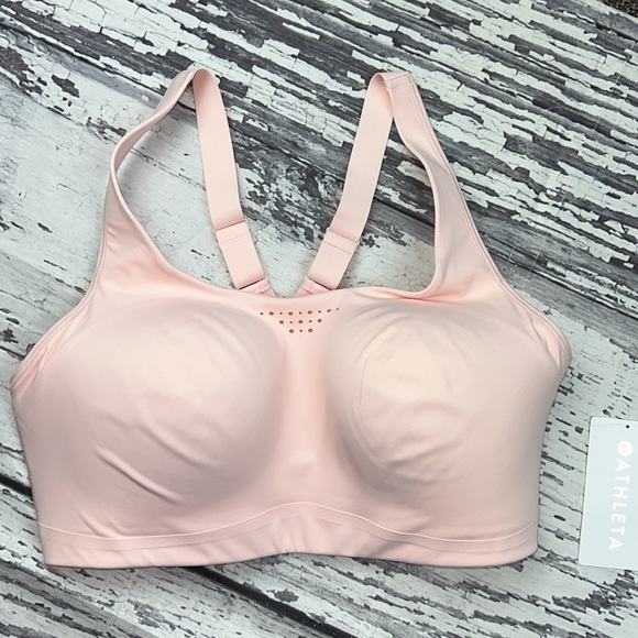 ATHLETA - Phenomena Bra for High-Impact Workouts - Light Pink - Size 38DD - Picture 4 of 11